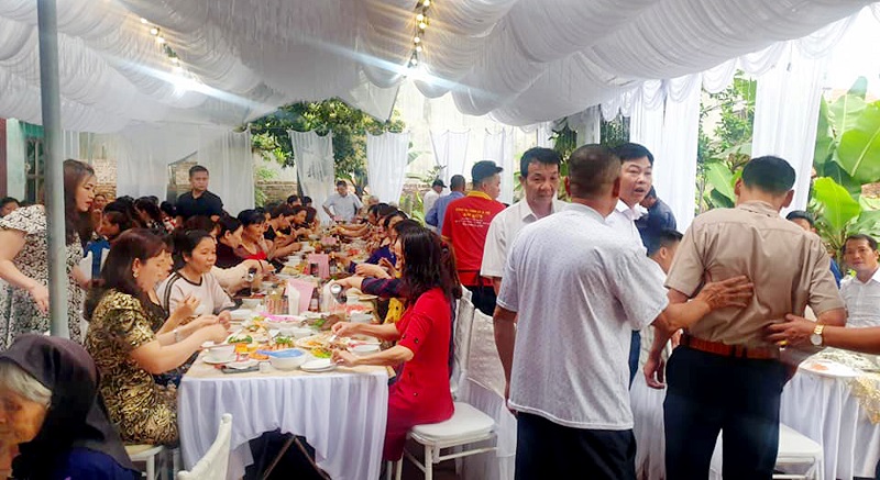 Dịch vụ nấu tiệc cưới tại Mê Linh