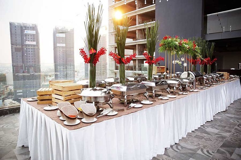 An Quý - Địa chỉ tổ chức tiệc buffet chuyên nghiệp tại Mê Linh 